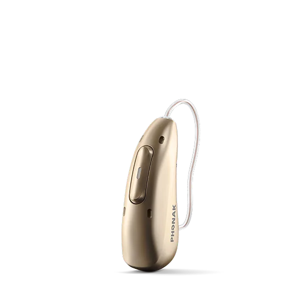 Phonak Audeo I-R gold receiver-in-canal hearing aid