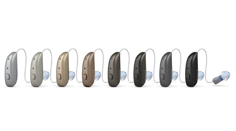 ReSound Nexia hearing aids in multiple color options