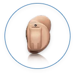 Unitron Insera in-the-canal hearing aid in beige